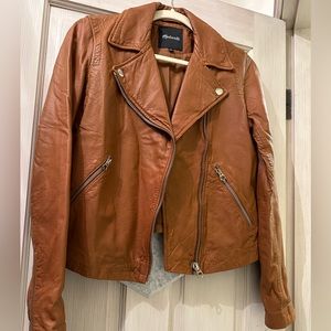 Madewell leather jacket